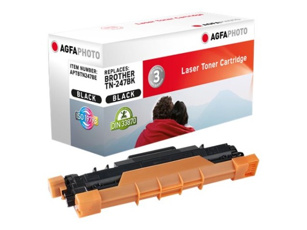 AGFA Photo - Schwarz - kompatibel - Tonerpatrone - für Brother DCP-L3510, H APTBTN247BE