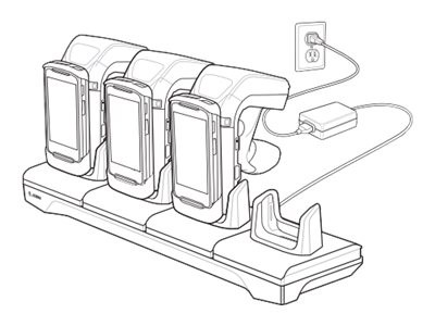 ZEBRA ZEBRA CRADLE RFD8500 4-SLOT CHARGING (CRD4S-RFD8500-1R)