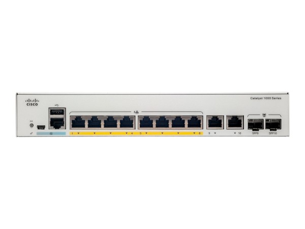 CISCO SYSTEMS CATALYST 1000 8PORT GE C1000-8P-E-2G-L