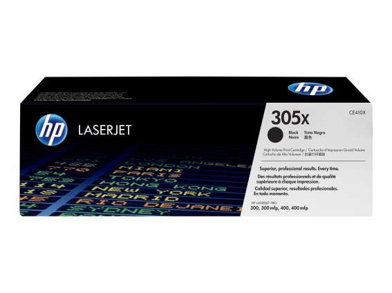 HP 305X Schwarz LaserJet Tonerpatrone (CE410X) CE410X