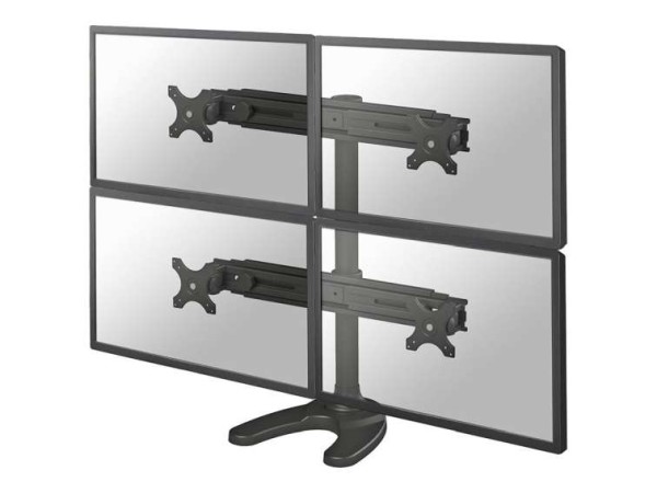 NEOMOUNTS Tischhalterung für vier Flachbildschirme bis 30" (76 cm) FPMA-D700DD4