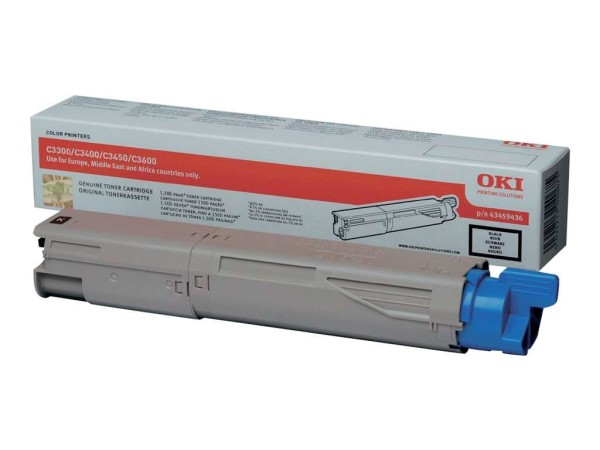 OKI Schwarz Tonerpatrone 43459436