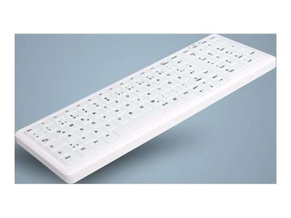 CHERRY HYGIENE COMPACT KEYBOARD WITH AK-C7000F-U1-W/SP