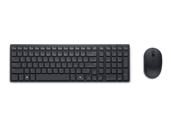 DELL Silent Keyboard and Mouse KM555-BLK-FR