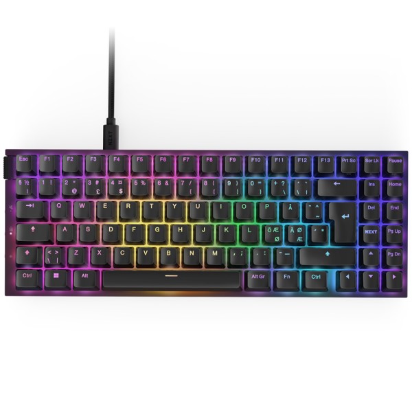 NZXT NZXT Function 2 MiniTKL schwarz, DE-Layout, NZXT Optical