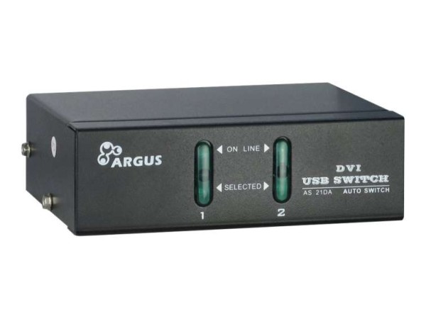 INTERTECH IPC KVM SWITCH AS-21DA DVI 88887200