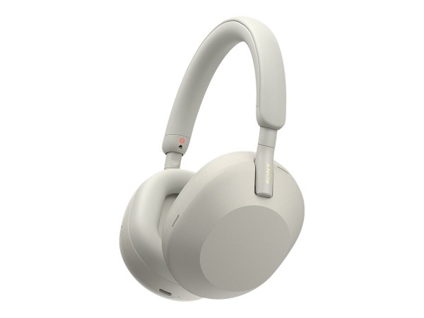 SONY WH-1000XM5 Silber Over Ear Kopfhörer mit Noise Cancelling und Bluetoot WH1000XM5S.CE7