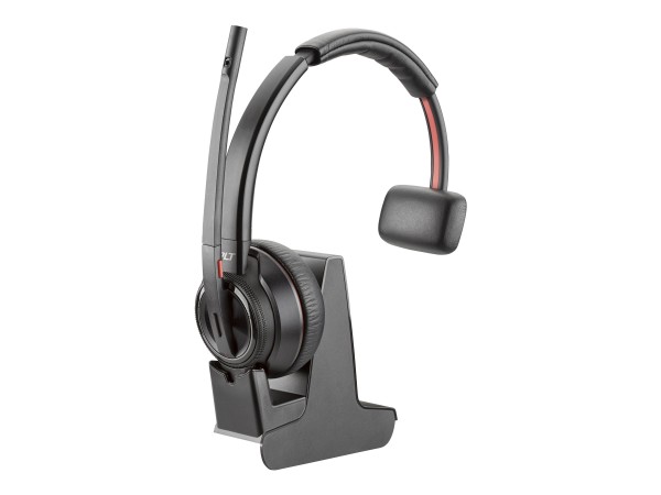 HP HP Poly Savi 8210 Office - Savi 8200 series - Headset - On-Ear - DECT / Bluetooth - kabellos - Schwa