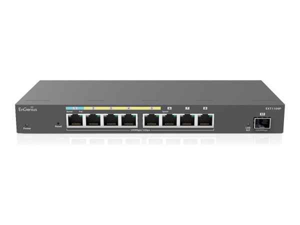 ENGENIUS ENGENIUS Managed Switch extender, smart , 9-port GbE