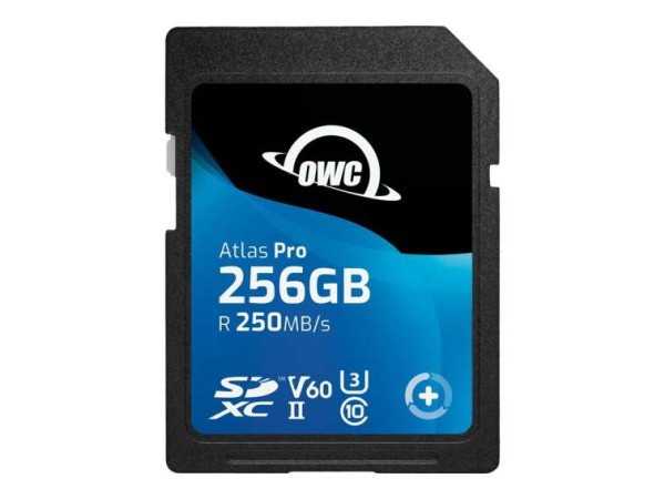 OWC Atlas Pro SDXC V60 UHS-II Memory Card 256GB OWCSDV60P0256
