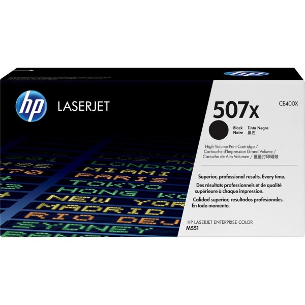 HP HP TON HP CE400YC 507X LJ M551N/DN/X black