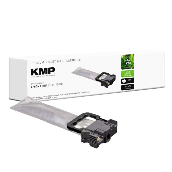 KMP KMP Patrone Epson T11D1 black 5000 S. remanufactured