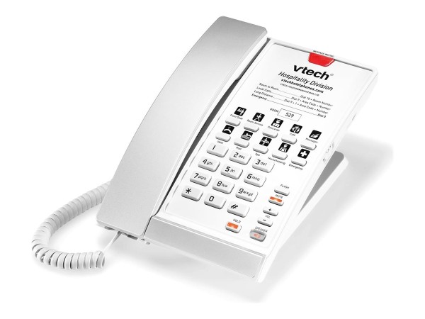 ALCATEL ALCATEL ALE A2210, silber-pearl, 1 Leitung, 10 Kurzwahltasten