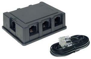 shiverpeaks BASIC-S ISDN Verteilerbox, 6-fach