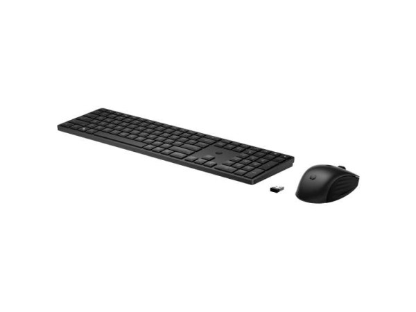 HP 655 Tastatur-und-Maus-Set - kabellos - 2.4 GHz - QWERTZ - Deutsch - Schw 4R009AA#ABD