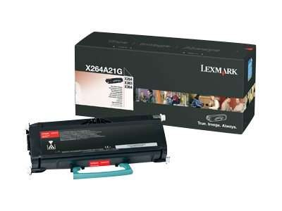 LEXMARK Schwarz Tonerpatrone X264A21G