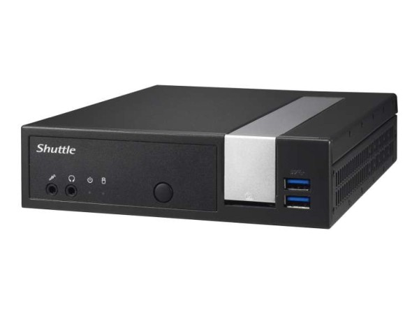 SHUTTLE XPC slim Barebone DL10J schwarz Intel Celeron J4005 Integrierte Int DL10J