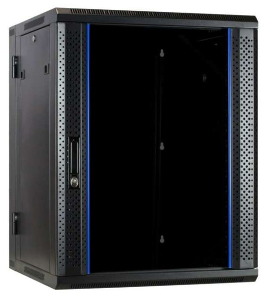 DSIT 15 HE Serverschrank, wendbares Wandgehäuse mit Glastür (BxTxH) 600 x 6 DS6615-DOUBLE