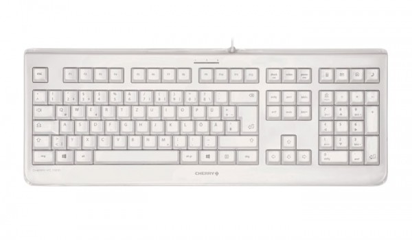 Cherry KC 1068 - Tastatur - Laser - 105 Tasten QWERTZ - Grau