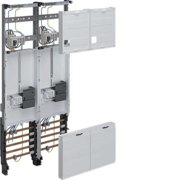 HAGER Komplettfeld universZ ZK34C3N 1050mm 2ZP 2feld Ausf.:Hessen ZK34C3N