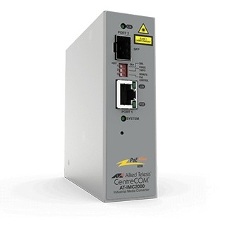 Allied Telesis AT-IMC2000TP/SP-980 - 1000 Mbit/s - 10Base-T,100Base-T,1000Base-T - 100Base-X,1000Base-X - Schnelles Ethernet - Gigabit Ethernet - 10,100,1000 Mbit/s - 14880 pps