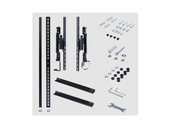 STARTECH.COM UL-gelistete ausziehbare TV-Wandhalterung fur Bildschirme bis 10ULE-TV-WALL-MOUNT
