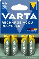 VARTA NiMH Akku "RECHARGE ACCU Recycled", Mignon AA, 2100mAh