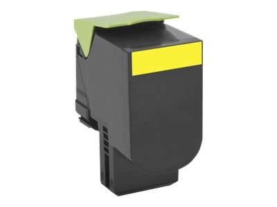 LEXMARK 802HY Gelb Tonerpatrone LCCP, LRP 80C2HY0