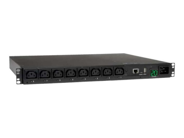 EATON 3,7kW Single-Phase 208/230V Switched PDU - LX Platform 8 C13 Outlets PDUMH20HVNET