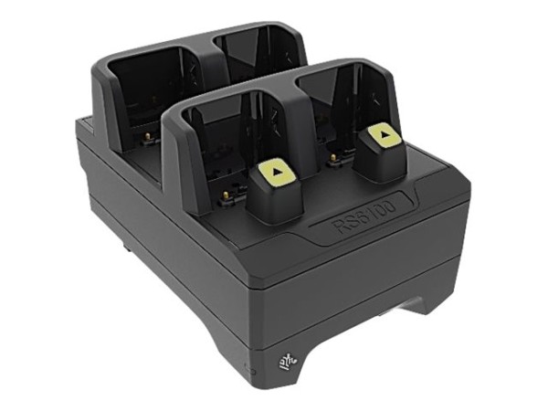 ZEBRA 4-SLOT WEARABLE SCANNER CHARGER ALLOWS CHARGING OF 4 RS6100 (CRD-RS61 CRD-RS61-4SCHG-01