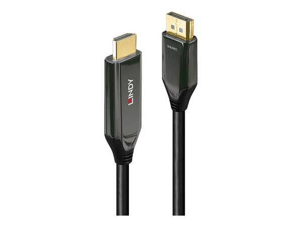 LINDY LINDY 1m Aktives DisplayPort an HDMI 8K60 Adapterkabel