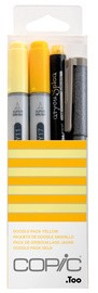 COPIC Marker ciao, 4er Set "Doodle Pack Yellow"