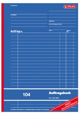 herlitz Formularbuch "Auftrag 103", DIN A5, 3 x 40 Blatt