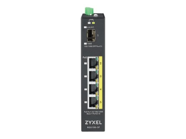 ZYXEL Switch / 5-port / unmanaged / POE RGS100-5P-ZZ0101F