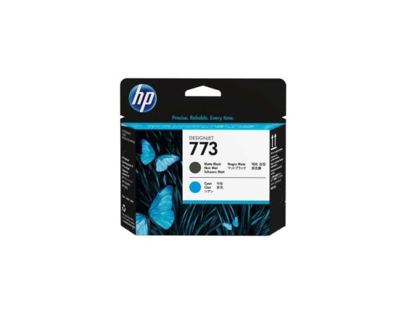 HP 773 Schwarz, Cyan Druckkopf C1Q20A