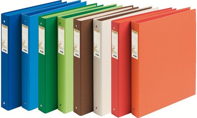 EXACOMPTA Ringbuch, 2-Ring-Mechanik, DIN A4, rot