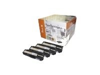 PEACH PEACH Combi Pack 4er Pack Schwarz, Gelb, Cyan, Magenta wiederaufbereitet Tonerpatrone