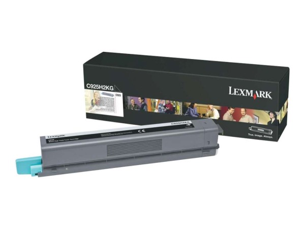LEXMARK Schwarz Tonerpatrone LCCP C925H2KG