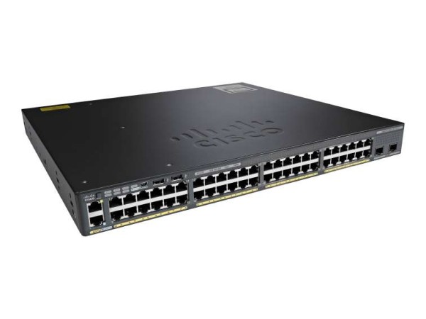 CISCO SYSTEMS Switch/Cat 2960-X 48GigE 370W 2x10G SFP+ WS-C2960X-48LPD-L