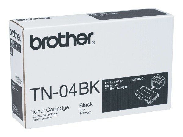 BROTHER TN04BK - Tonerpatrone - 1 x Schwarz - 10000 Seiten (TN-04BK) TN-04BK