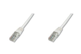 DIGITUS Patchkabel Premium, Kat. 5e, U/UTP, 3,0 m, weiß