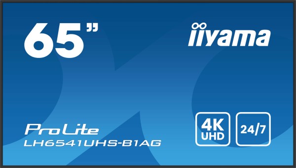 IIYAMA LH6541UHS-B1AG 165,1cm (65") LH6541UHS-B1AG