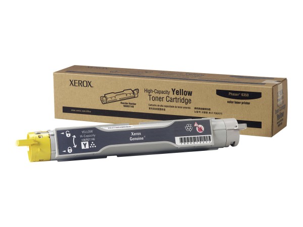 XEROX High Capacity Phaser 6350 Gelb Tonerpatrone 106R01146
