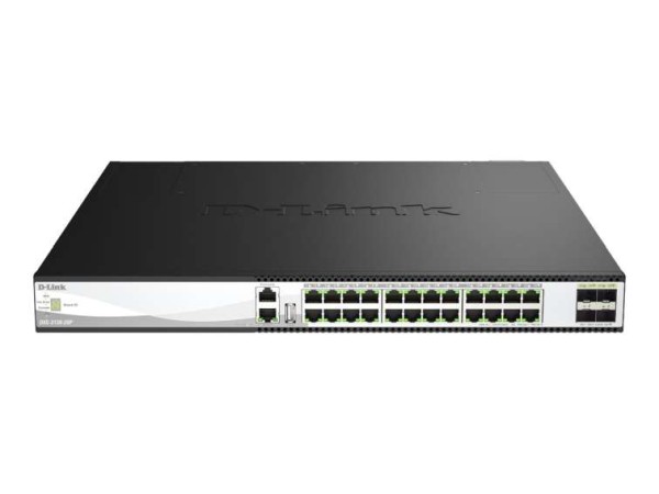 D-LINK DXS-3130-28P 24 Ports 10G PoE 60W 4x 25G SFP28 Managed Switches 790W DXS-3130-28P/E
