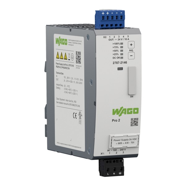 WAGO WAGO WAGO 2787-2146 Netzgerät 2787-2146 Pro2 1-phasig DC 24 V / 10 A