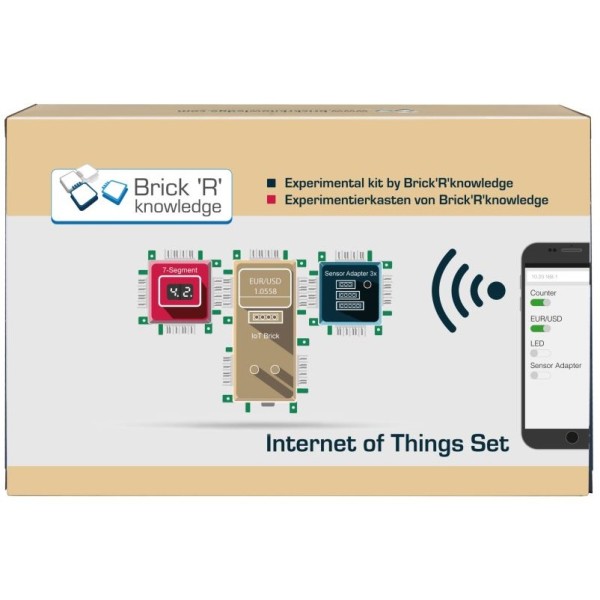 ALLNET Brick"R"knowledge"Internet of Things Set" IoT Espanol Spanisch ALL-BRICK-0688