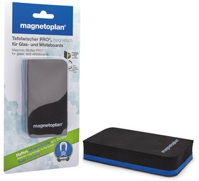 magnetoplan Tafellöscher PRO+, magnetisch, schwarz/blau