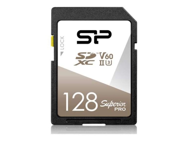 SILICON POWER SD-Card UHS-2 U3 CreatePro CR60D CL.10 128GB SP128GBSDXJV6V10