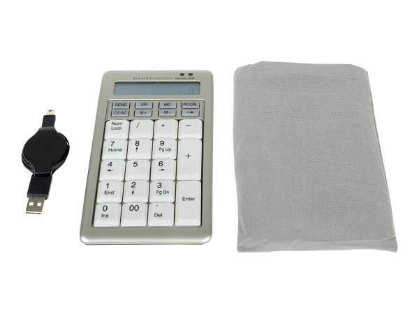 BAKKERELKHUIZEN BakkerElkhuizen Ziffernblock S-board 840, USB, silber / hellgrau