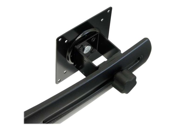 ERGOTRON DS100 Monitor Standfuß in Schwarz - Freistehende Monitorhalterung 33-324-200